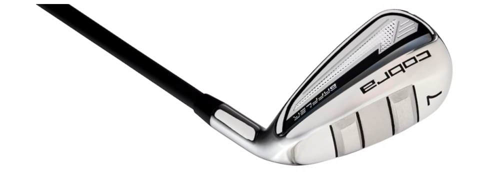 Meilleurs clubs de golf seniors avec la vue en détail du Cobra 2025 Baffler