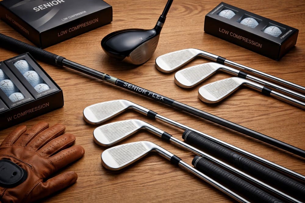 Photo des équipements ciblés pour la catégorie golf femme senior