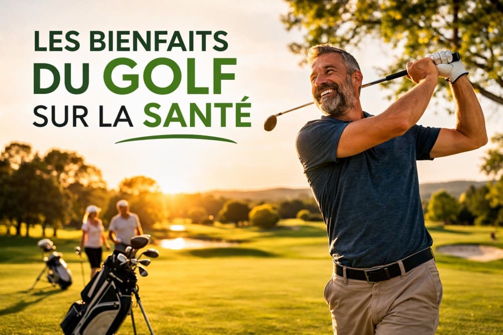 Présentation des bienfaits du golf sur la santé